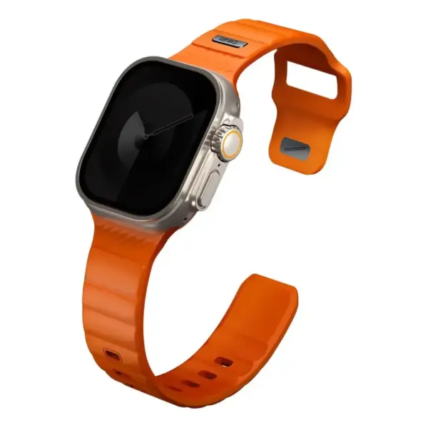 UNIQ STRIDE FKM HIGH PERFORMANCE SPORT WATCH BAND FOR APPLE WATCH 49|45|44|42MM | VOLT ORANGE